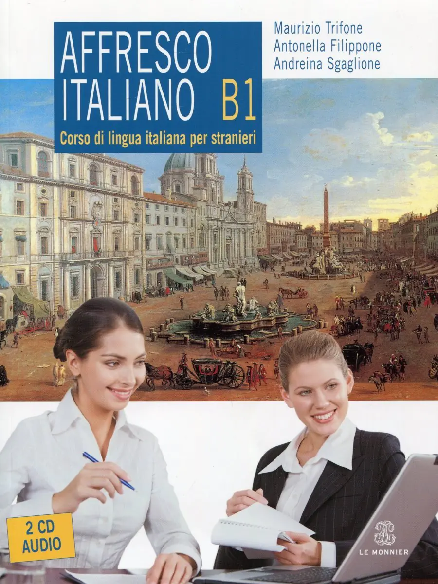 Książka - Affresco Italiano. Poziom B1. Podręcznik + 2CD