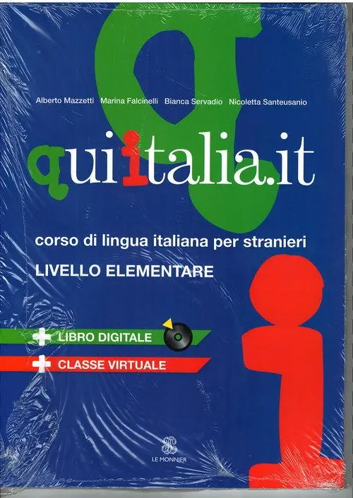 Książka - Qui italia.it livello elementare A1- A2 podręcznik + MP3
