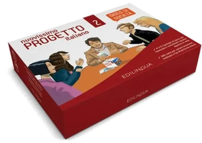Książka - Nuovissimo Progetto italiano 2 Gioco di societa