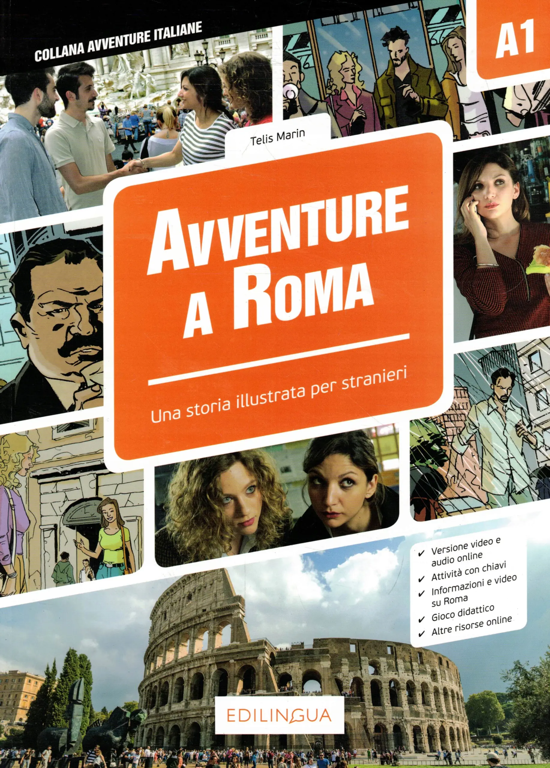 Książka - Avventure A Roma A1