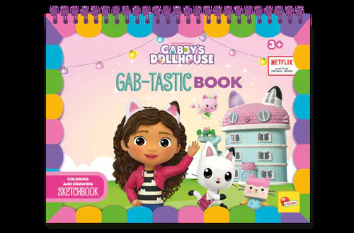 Książka - Koci Domek Gabi Gab-Tastic Coloring Book