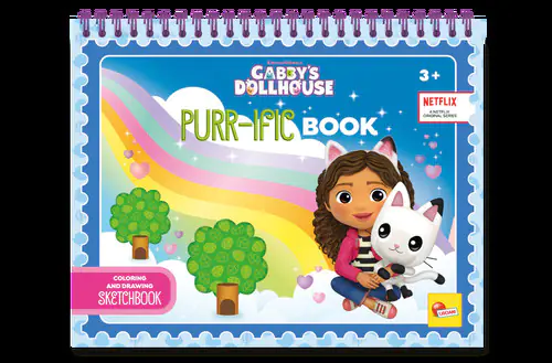 Książka - Koci Domek Gabi Purr-Ific Coloring Book