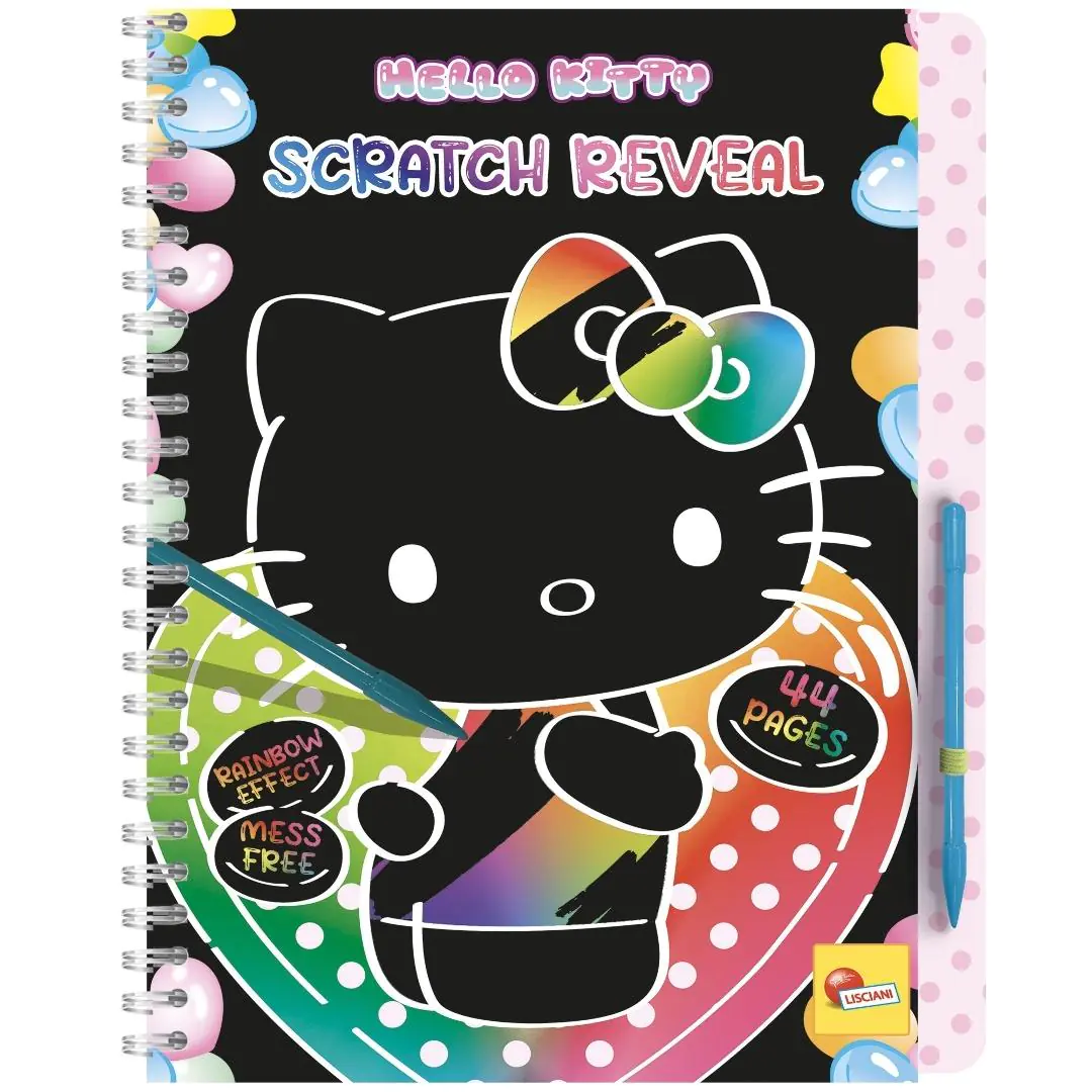 Książka - Wydrapywanka Hello Kitty