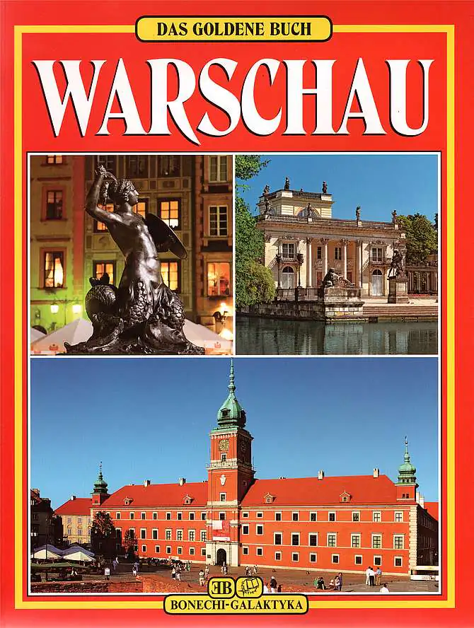 Książka - Warszawa. Złota księga wer. niemiecka