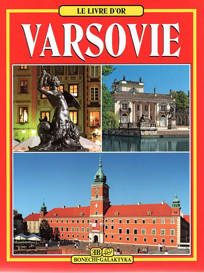 Książka - Warszawa. Złota księga wer. francuska