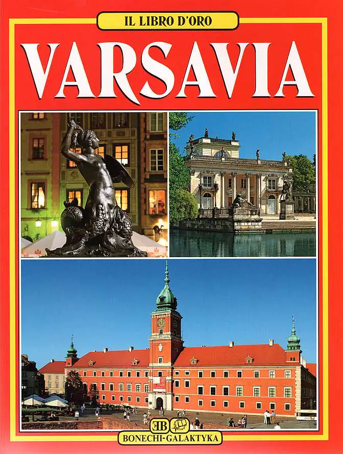 Książka - Warszawa. Złota księga wer. włoska