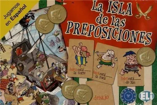 Książka - Gra językowa Hiszpański La Isla de Las Preposiciones