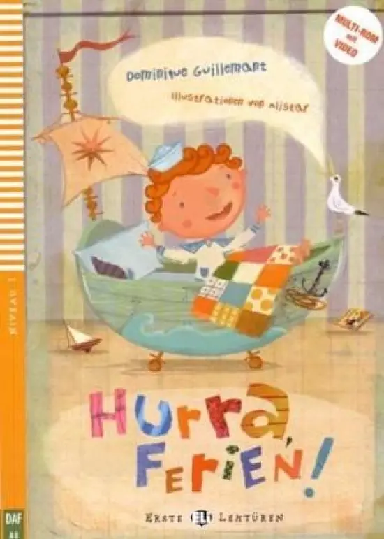 Książka - Eli Erste Lekturen. Hurra, Ferien!  + audio online A0