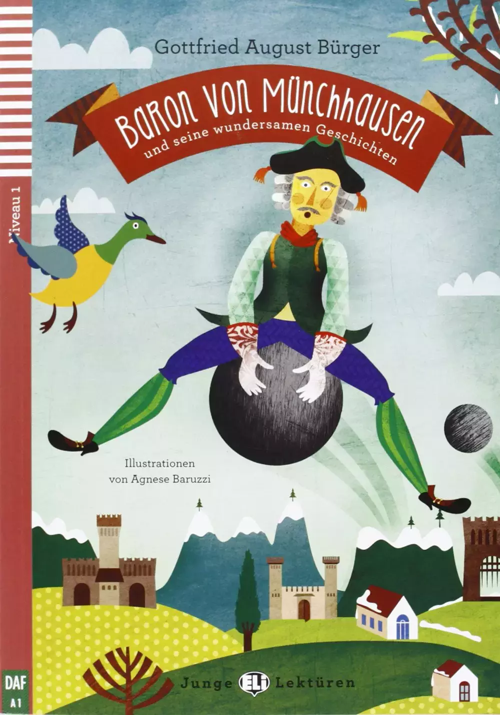 Książka - Baron von Munchhausen + CD