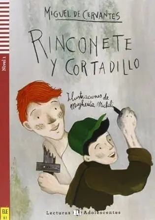 Książka - Rinconete y Cortadillo + audio online A1