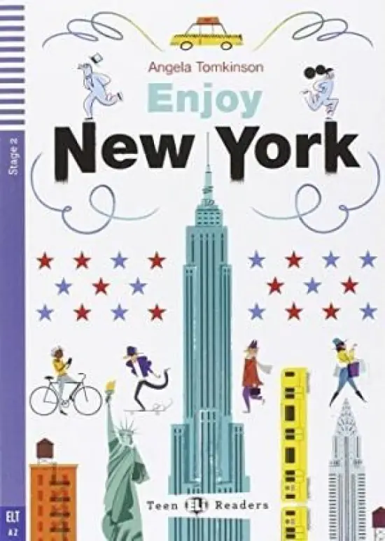 Książka - LA Enjoy New York książka + audio online A2