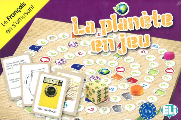Książka - Francuski. La Planete en Jeu. Gra językowa. ELI & ET TOI