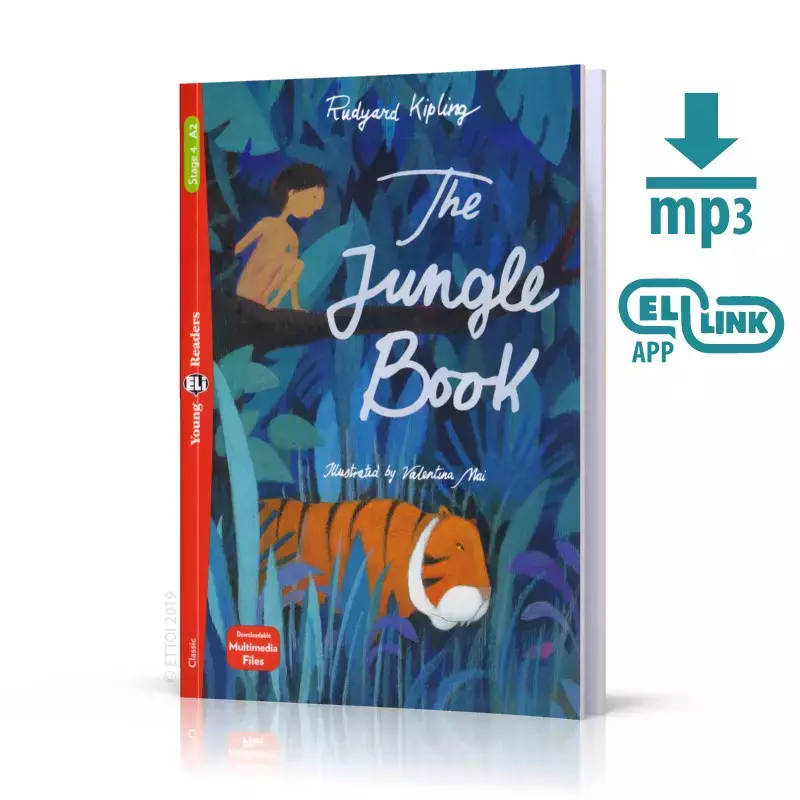 Książka - LA The Jungle Book + audio mp3