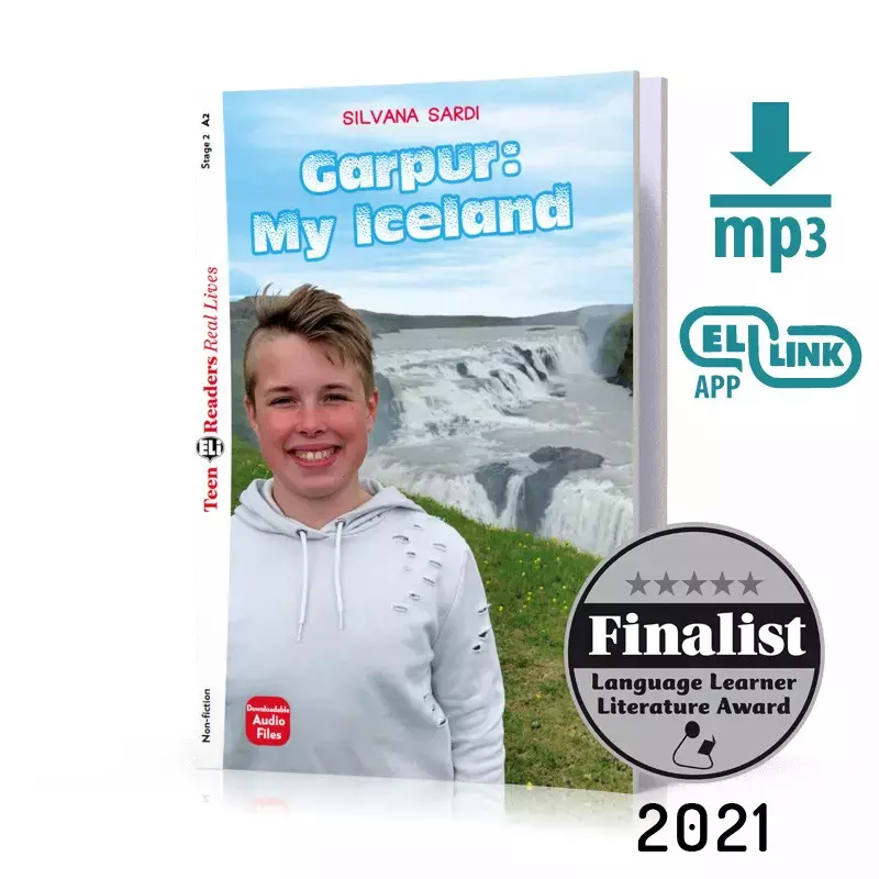 Książka - LA Garpur: My Iceland + audio mp3