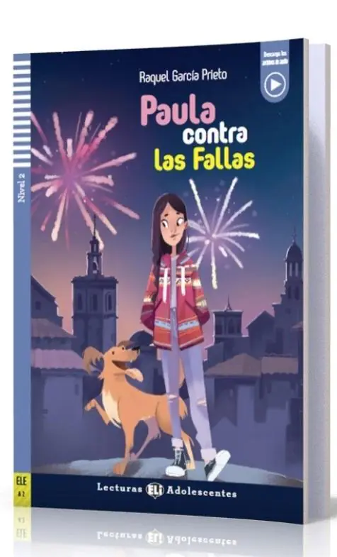 Książka - Paula contra las Fallas książka + audio online A2