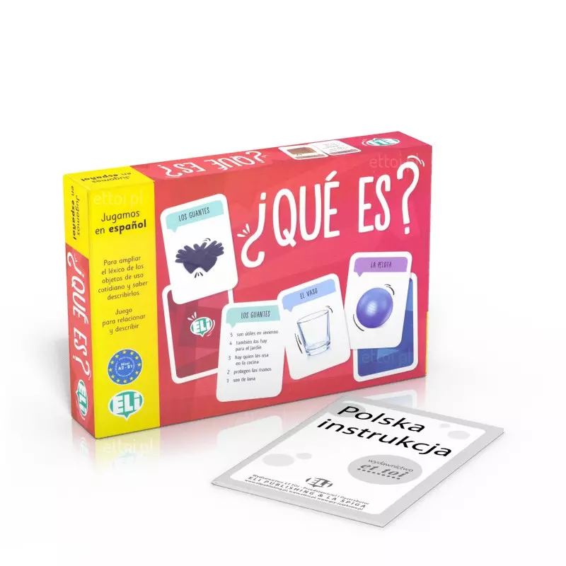 Książka - Gra językowa Hiszpański Que es?