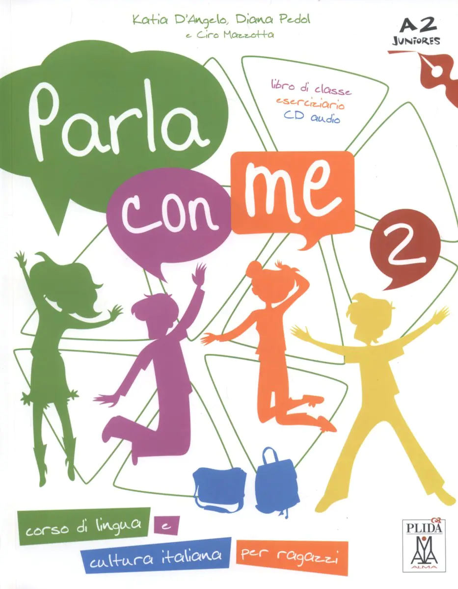 Książka - Parla con me 2. Libro di classe + CD