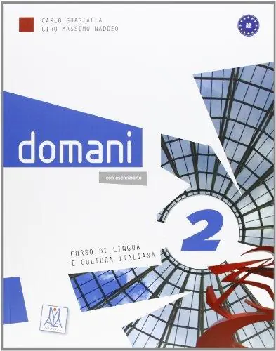 Książka - Domani 2 podręcznik A2 + płyta CD audio i DVD Rom