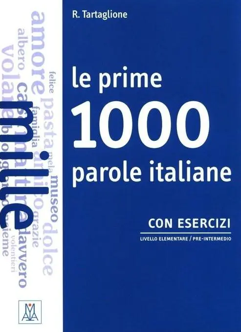 Książka - Prime 1000 parole italiane