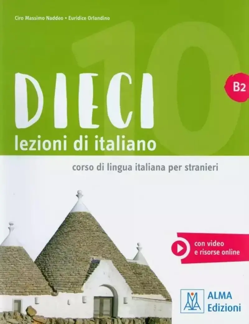 Książka - Dieci B2 Lezioni di italiano