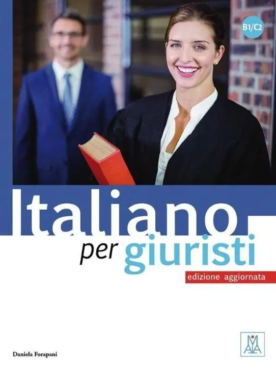 Książka - Italiano per giuristi podręcznik A2/C2 edizione aggiornata