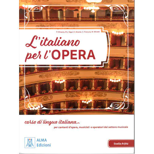 Książka - Italiano per l'opera. Podręcznik