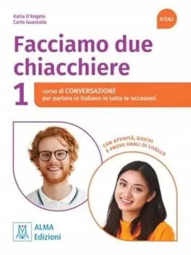 Książka - Facciamo due chiacchiere 1 A1/A2 podręcznik