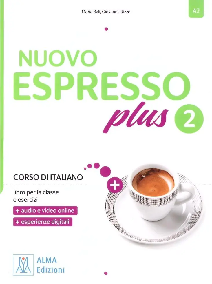 Książka - Nuovo Espresso Plus 2 podręcznik + ćwiczenia