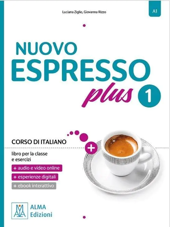 Książka - Nuovo Espresso Plus 1 podręcznik + ćwiczenia + wersja cyfrowa