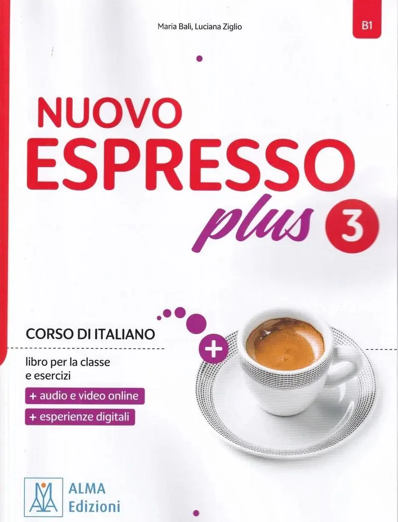 Książka - Nuovo Espresso Plus 3 podręcznik + ćwiczenia