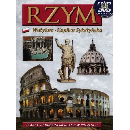 Książka - Rzym, Watykan, kaplica Sykstyńska + DVD