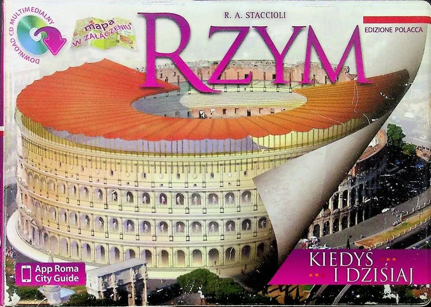 Książka - Rzym kiedyś i dzisiaj