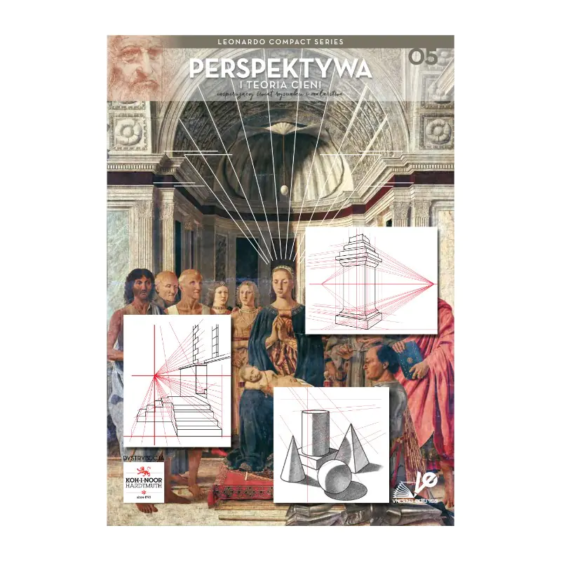 Książka - Perspektywa i teoria cieni. Leonardo compact series. Tom 5