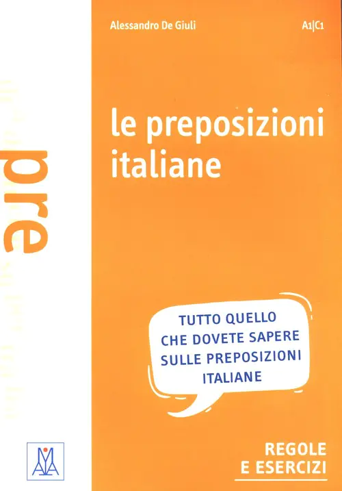 Książka - Preposizioni italiane
