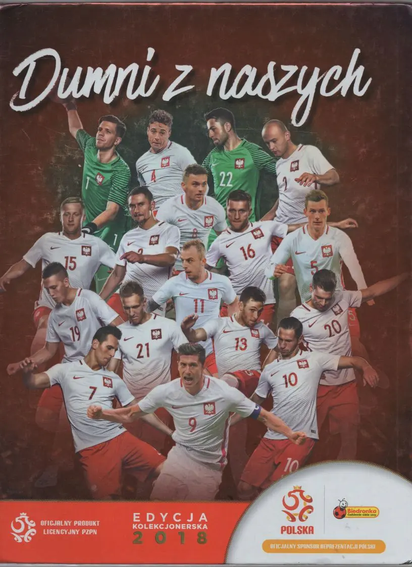 Książka - Dumni z naszych  edycja kolekcjonerska 2018