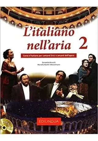 Książka - L'italiano nell'aria 2 (+CD audio)