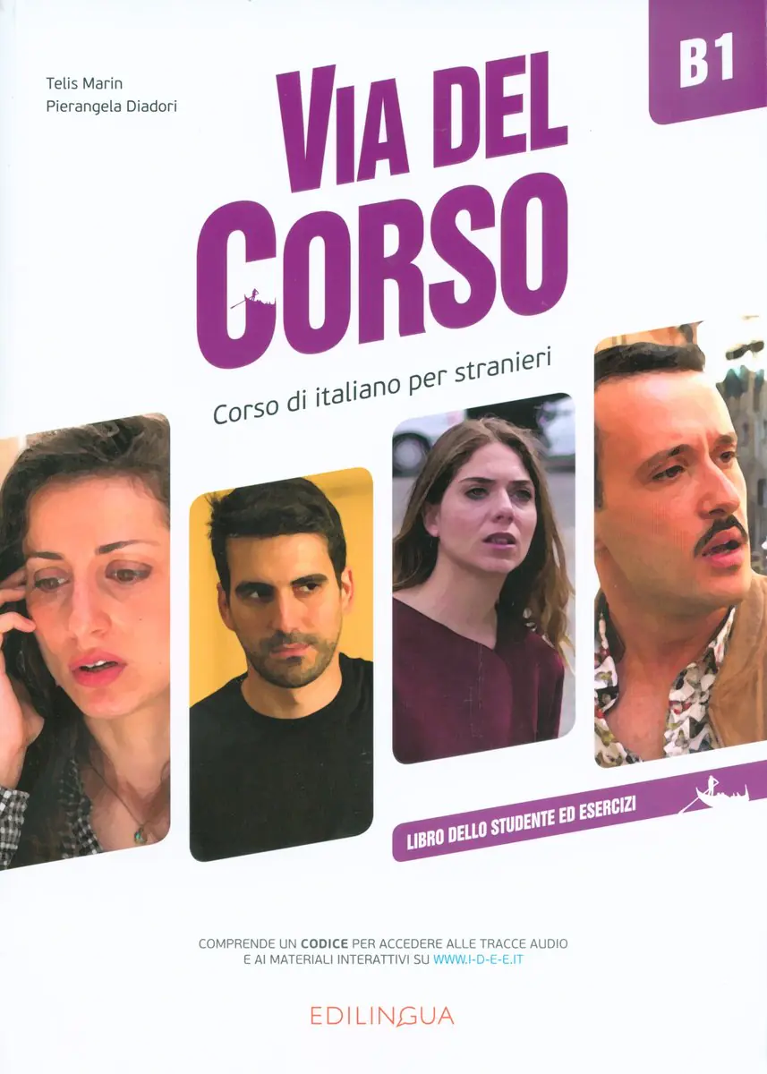 Książka - Via del Corso B1. Libro dello studente