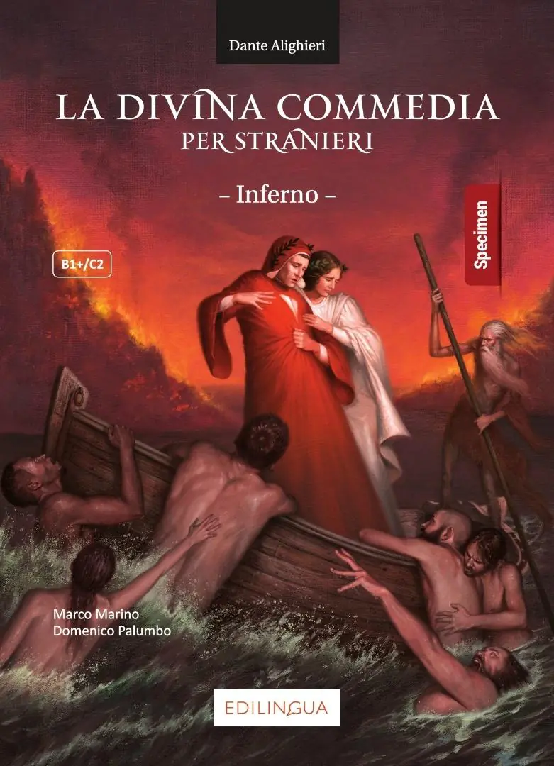 Książka - La Divina Commedia per stranieri Inferno