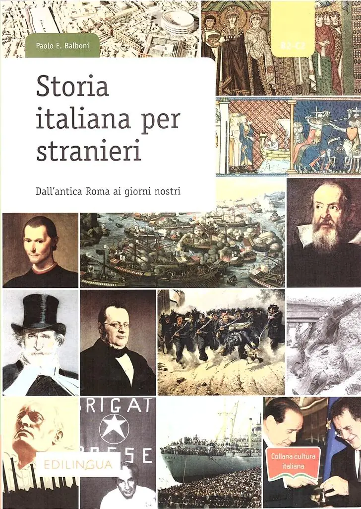 Książka - Storia italiana per stranieri B2-C2