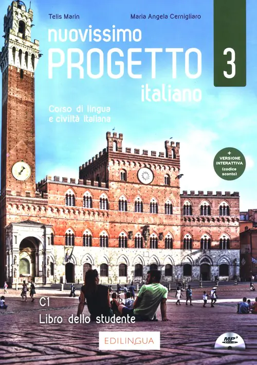 Książka - Nuovissimo Progetto italiano 3 Libro dello studente + CD