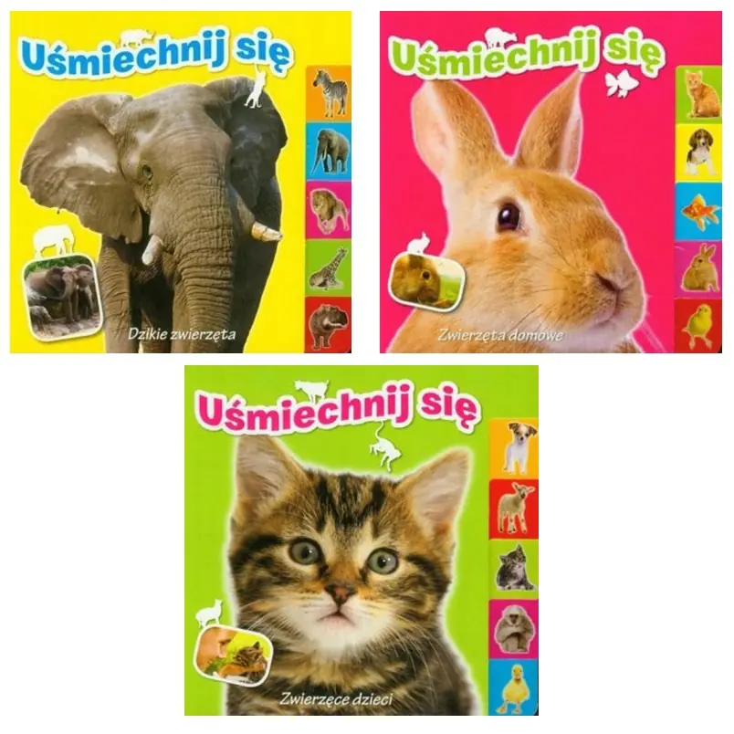 Książka - Uśmiechnij się. Zwierzęta domowe