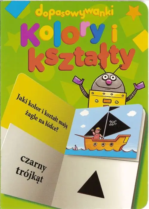 Książka - Dopasowywanki - Kolory i kształty