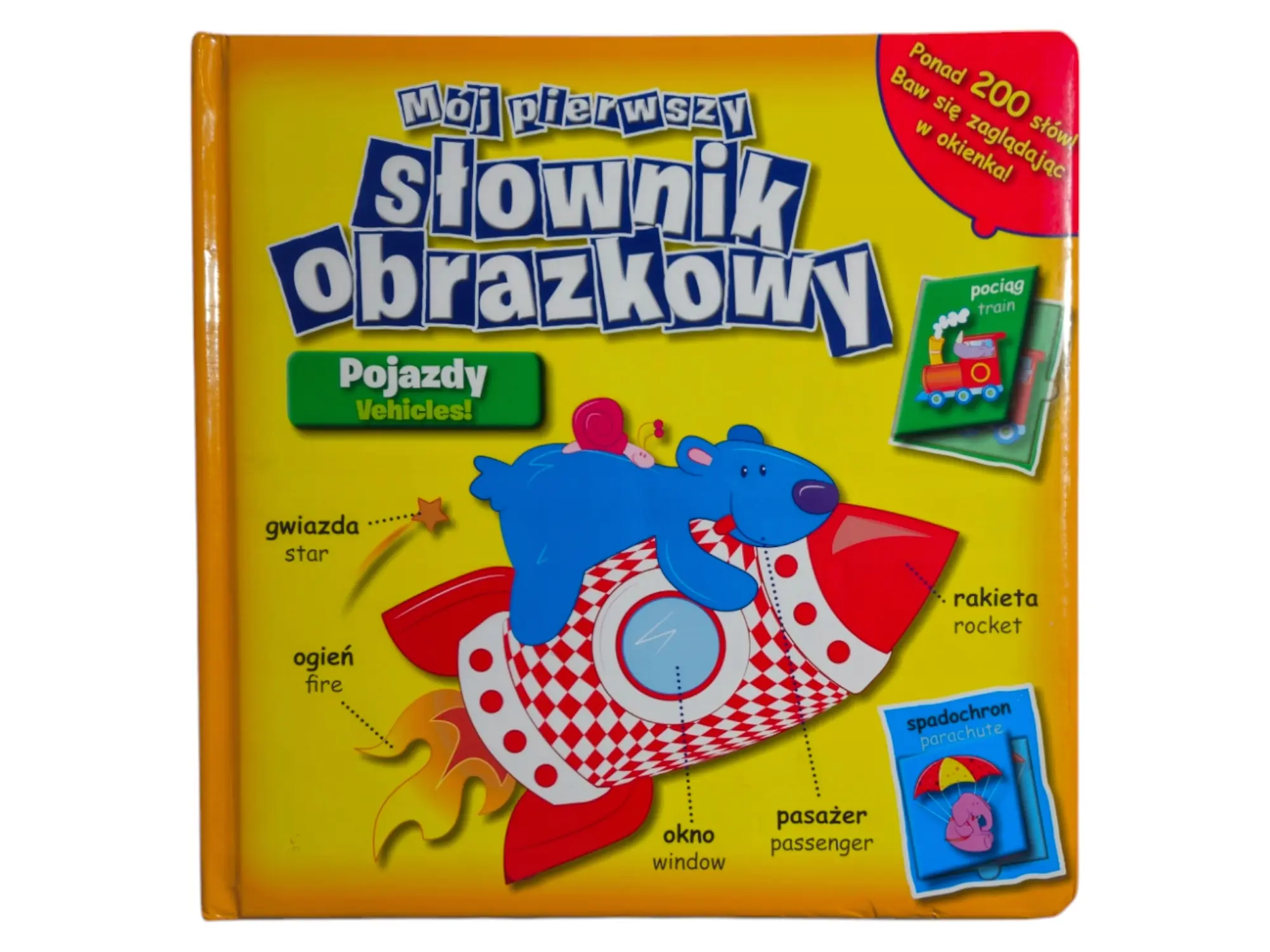 Książka - Mój pierwszy słownik obrazkowy. Pojazdy