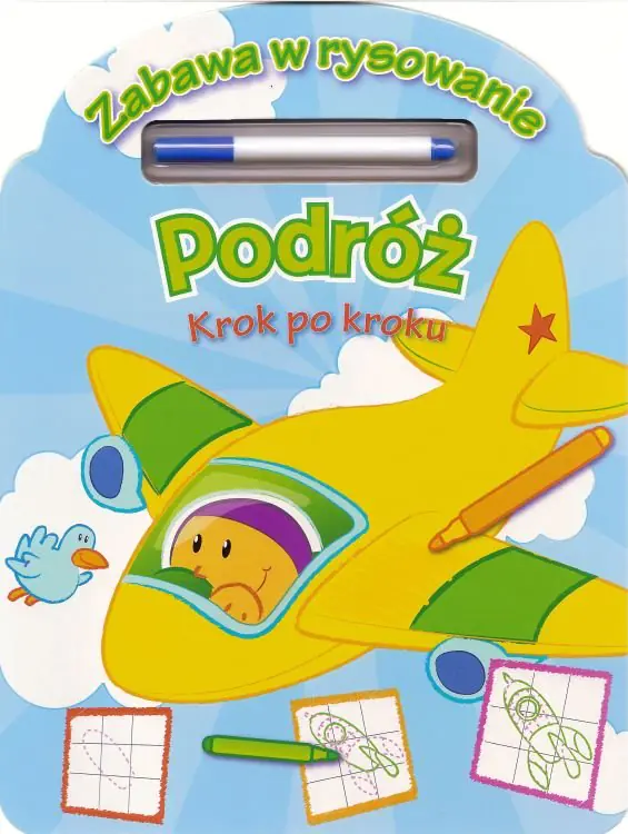 Książka - Zabawa w rysowanie. Podróż. Krok po kroku