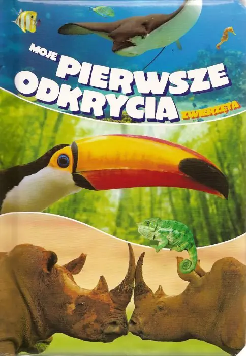 Książka - Moje pierwsze odkrycia. Zwierzęta