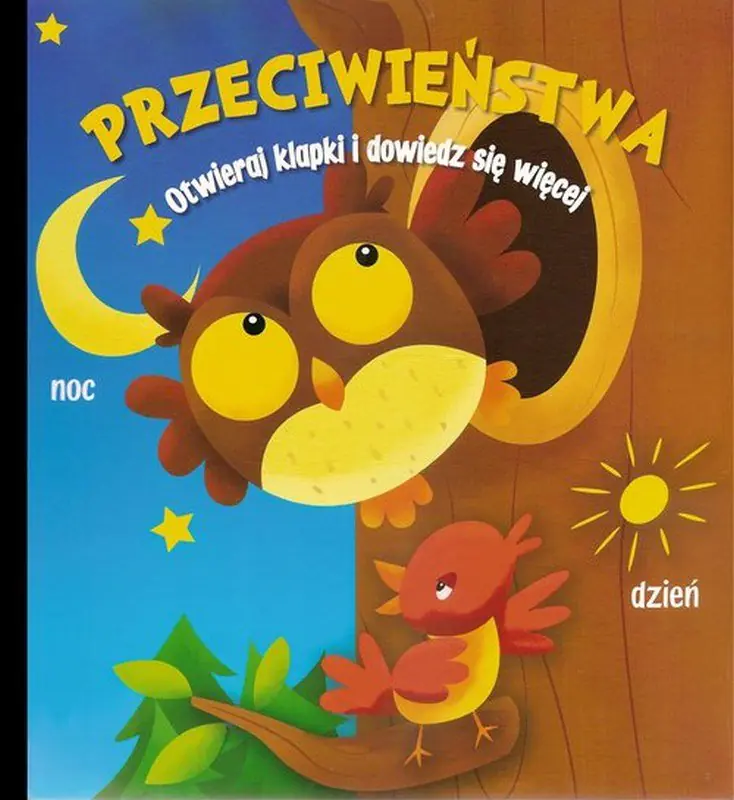 Książka - Przeciwieństwa. Otwieraj klapki i dowiedz się ...
