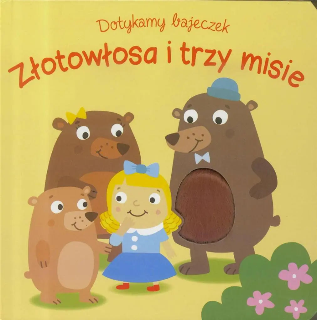 Książka - Dotykamy bajeczek. Złotowłosa i trzy misie