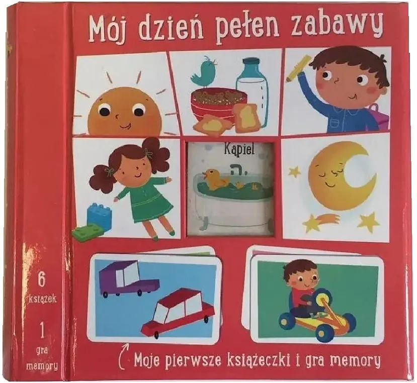 Książka - Moje pierwsze książeczki - Mój dzień pełen zabawy