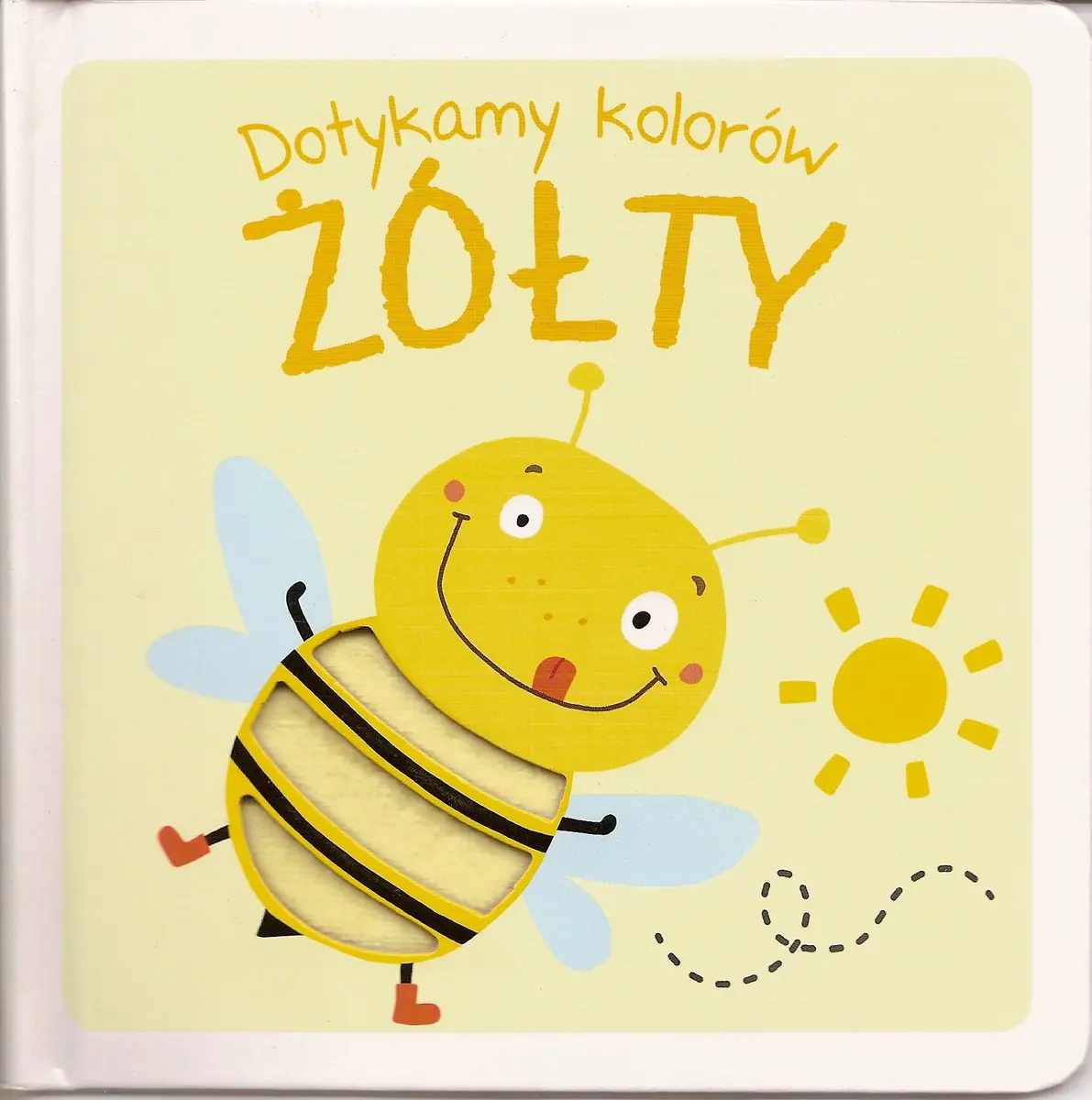 Książka - Dotykamy kolorów. Żółty