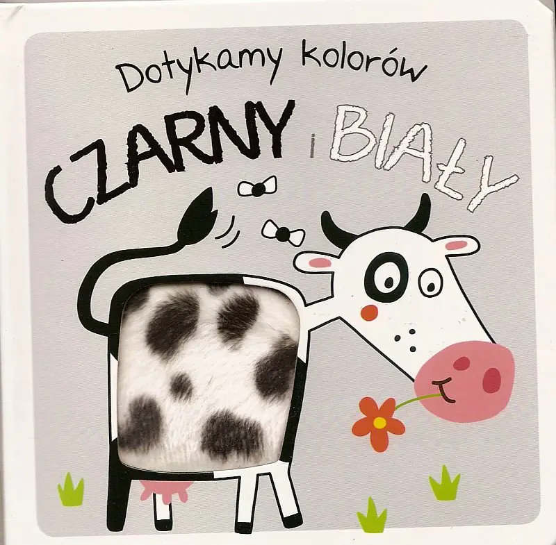 Książka - Dotykamy kolorów. Czarny i biały